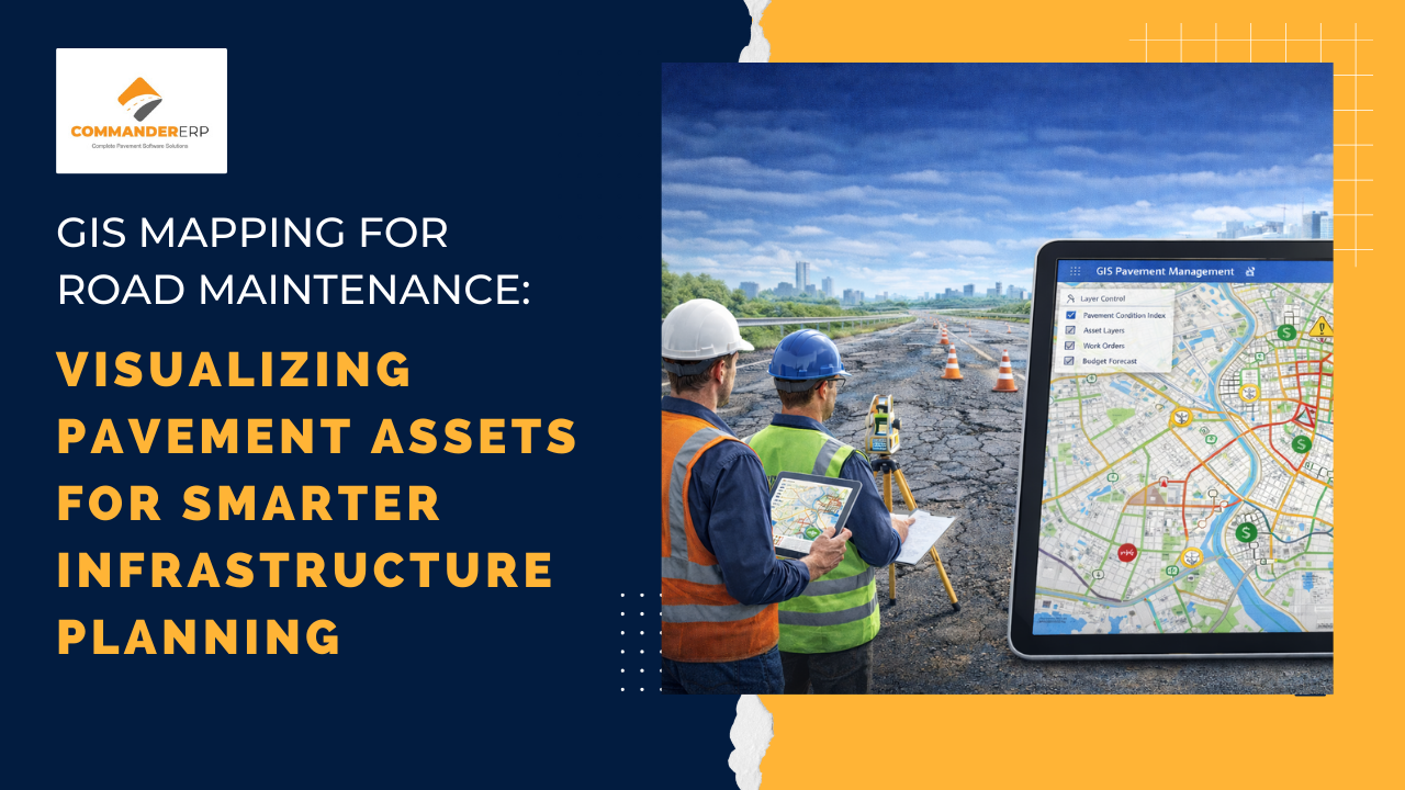 GIS Mapping for Road Maintenance: Visualizing Pavement Assets for Smarter Infrastructure Planning