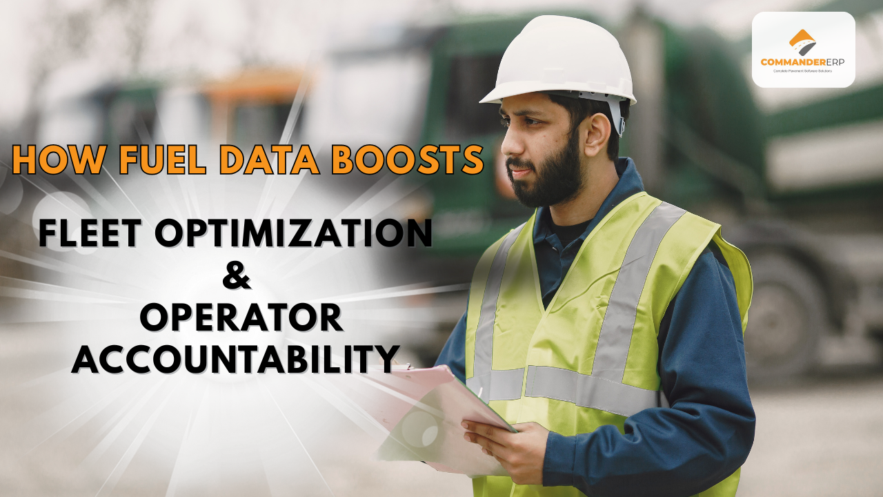 How Fuel Data Drives Better Fleet Optimization and Operator Accountability 