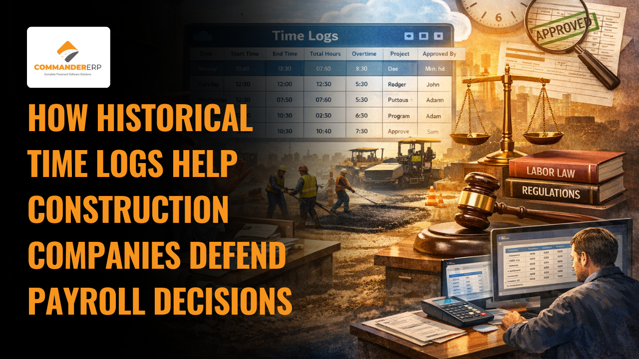 How Historical Time Logs Help Construction Companies Defend Payroll Decisions