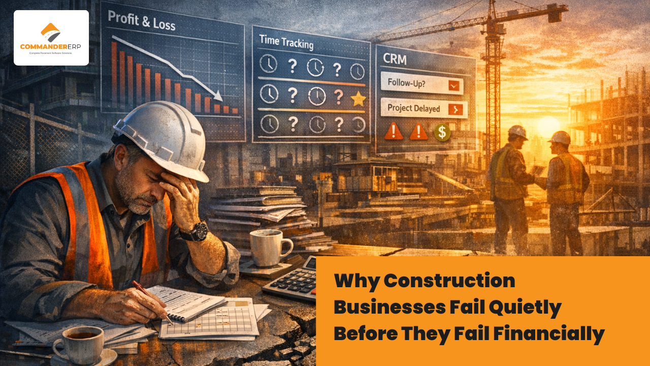 Why Construction Businesses Fail Quietly Before They Fail Financially