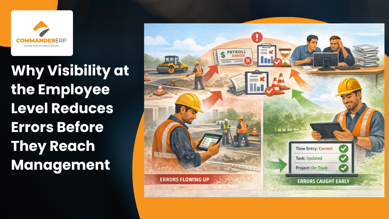 Why Visibility at the Employee Level Reduces Errors Before They Reach Management